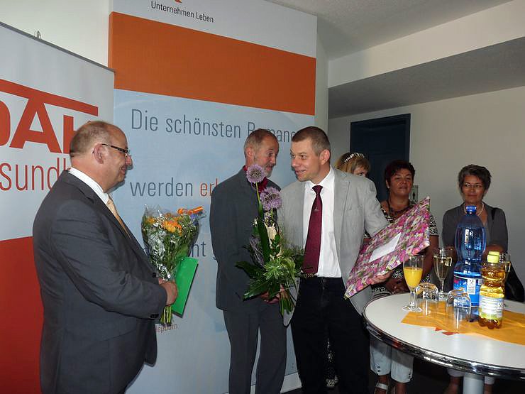 Prosit auf "Unruhestand"