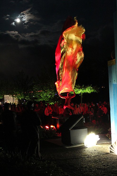 Botanischer Garten im Lichtermeer