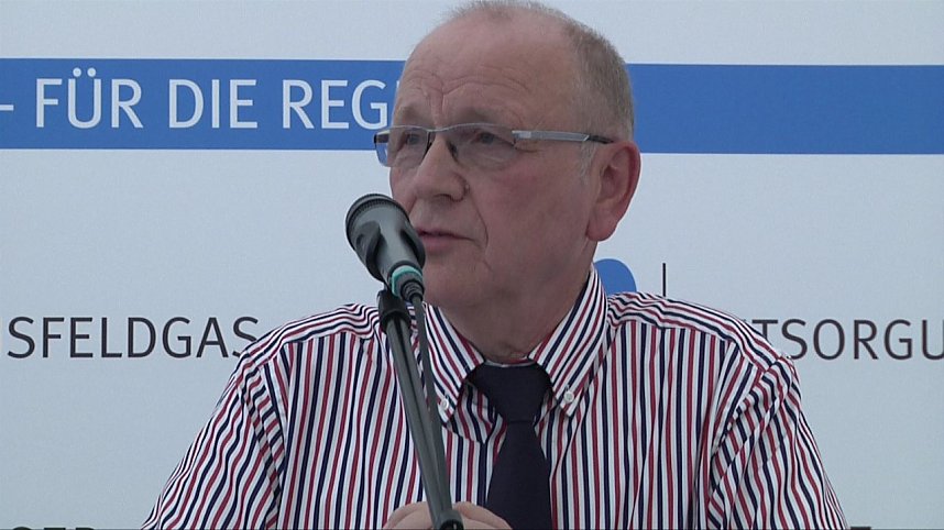 Spatenstich f&uuml;r Biogasanlage