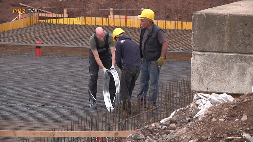 Grundsteinlegung f&uuml;r neues Autohaus