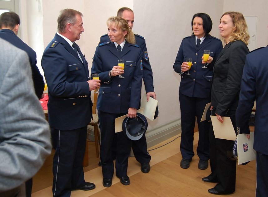 Bef&ouml;rderung bei der Nordth&uuml;ringer Polizei