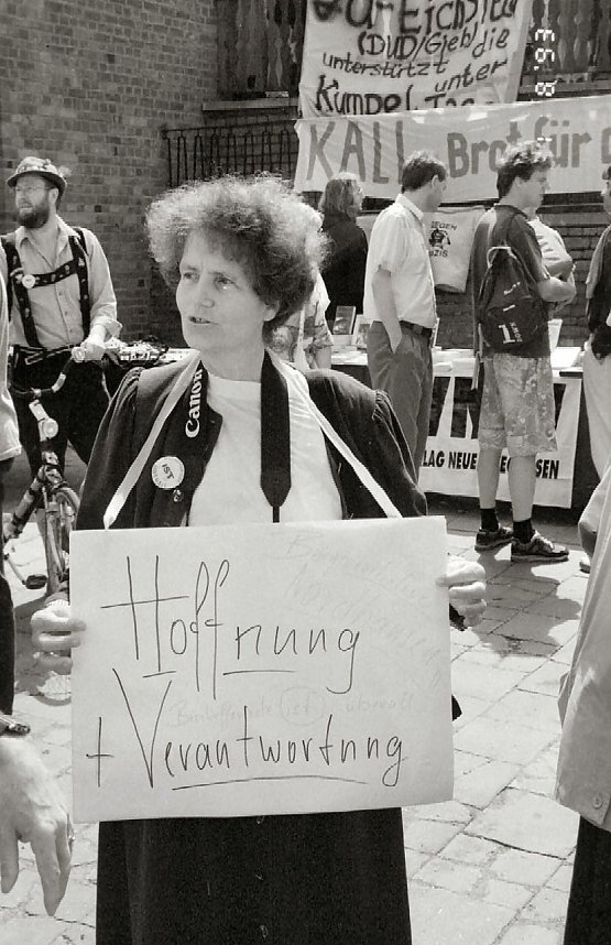 Gedenken in Bischofferode