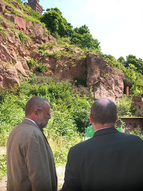 Sicherung Kyffh&auml;usersteilwand