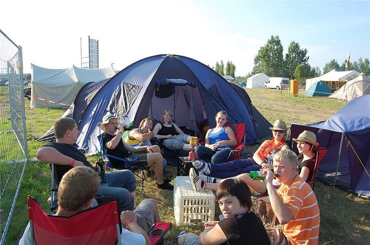 Party bis in die Nacht