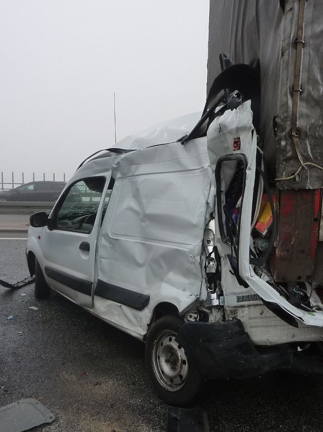 Chaos auf der Autobahn