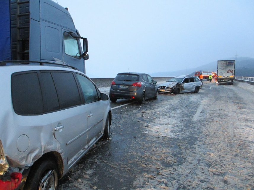 Unfall auf der Autobahn