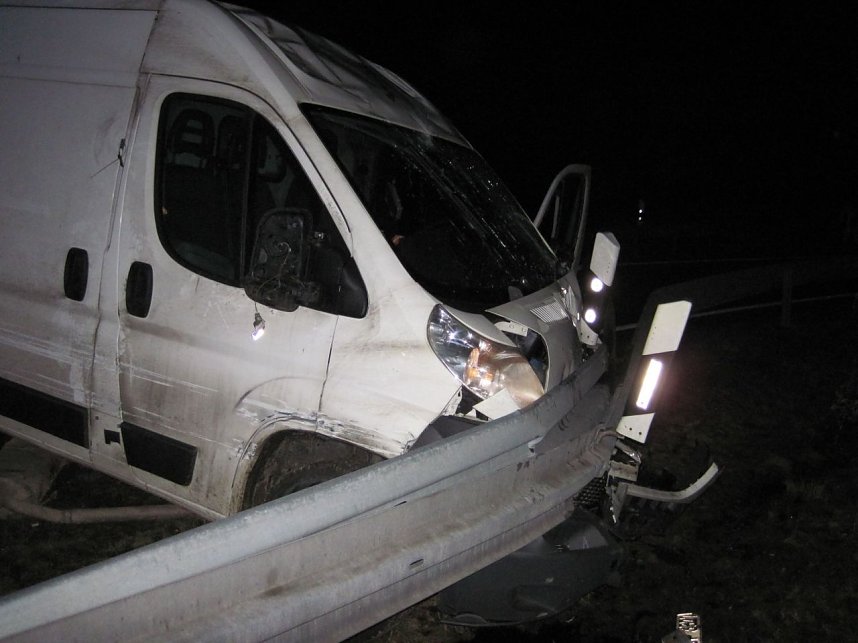 Crash auf der Autobahn