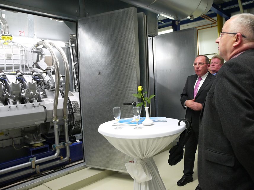 Neues Blockheizkraftwerk