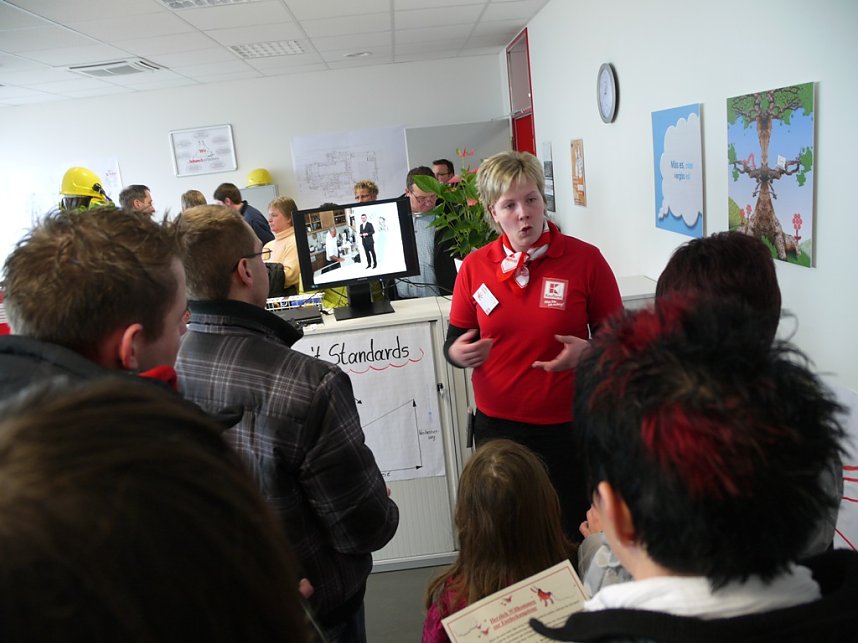 Familientag im Fleischbetrieb Kaufland