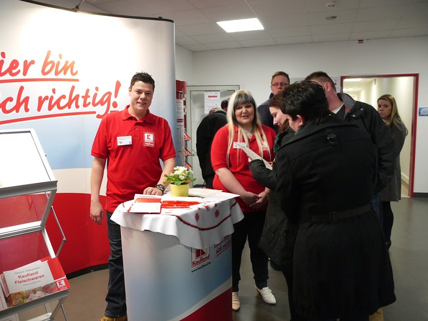 Familientag im Fleischbetrieb Kaufland