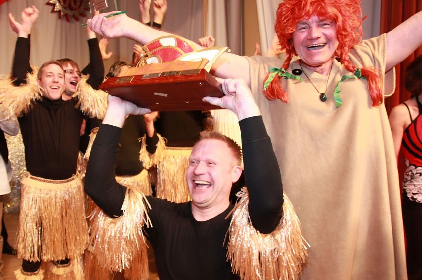  Mit "Wickie auf gro&szlig;er Fahrt" &uuml;berraschten die Jungs des BCC-M&auml;nnerballett im vergangen Jahr und siegten 2012 beim 5. Ballettwettbewerb. Die Freude war riesig!