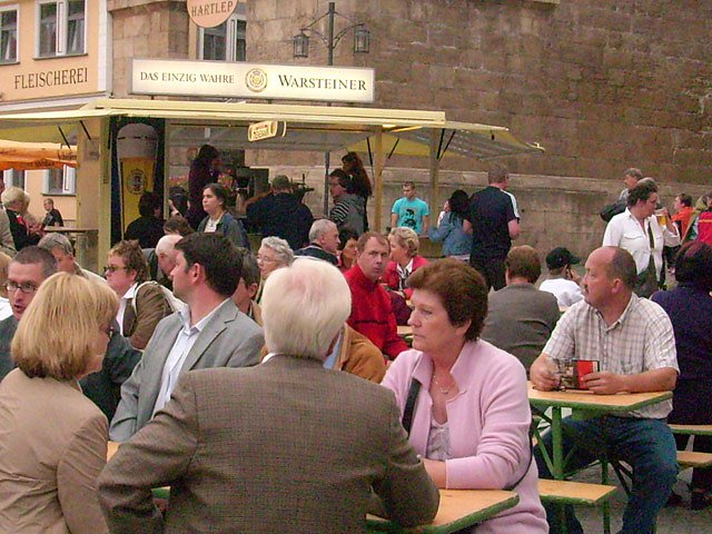 Atheltenpr&auml;sentation Markt Sondershausen