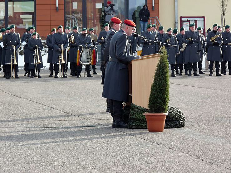 Frostiger herzlicher Abschied