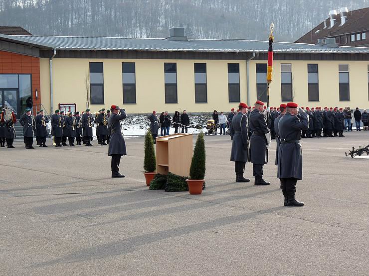 Frostiger herzlicher Abschied