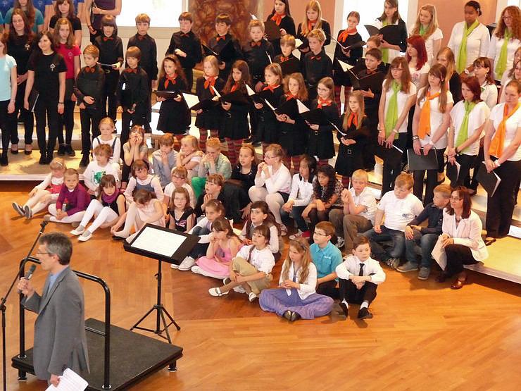 Beeindruckender "Dreiklang"