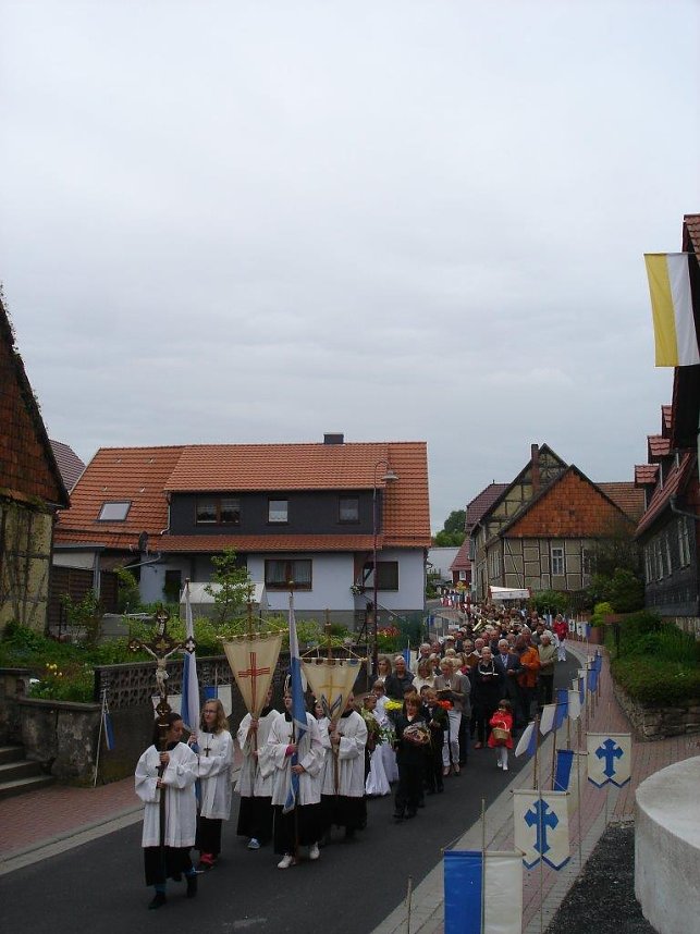 Fronleichnamprozession in Heuthen