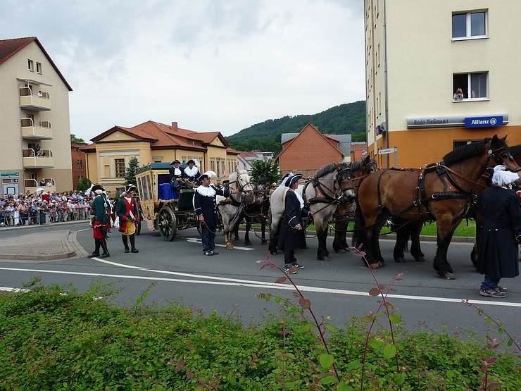 Gro&szlig;er Festumzug zum Th&uuml;ringentag