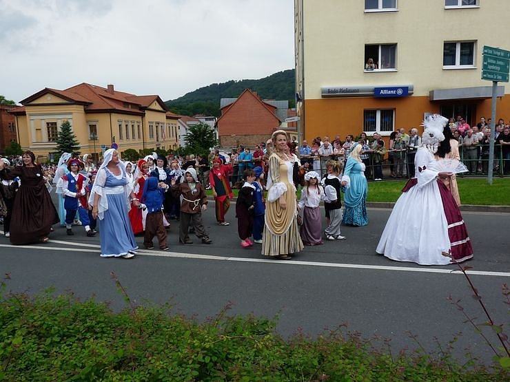 Gro&szlig;er Festumzug zum Th&uuml;ringentag
