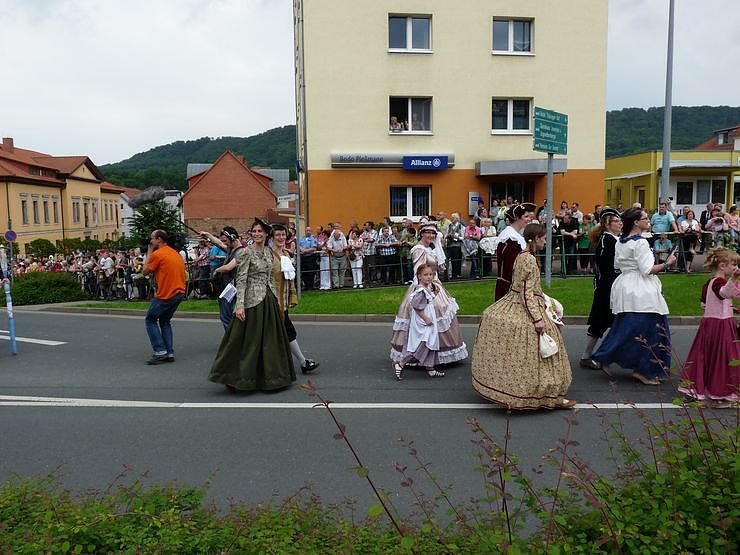 Gro&szlig;er Festumzug zum Th&uuml;ringentag