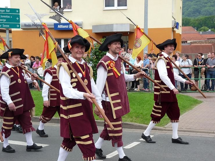 Gro&szlig;er Festumzug zum Th&uuml;ringentag