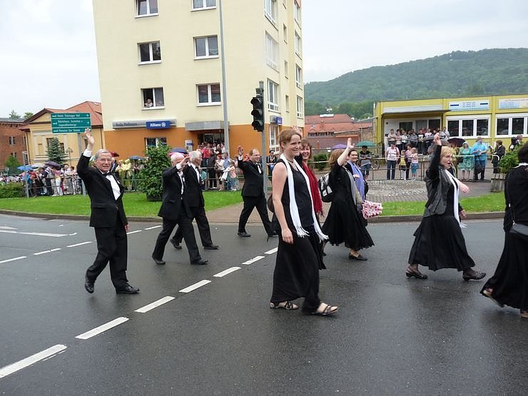 Gro&szlig;er Festumzug zum Th&uuml;ringentag