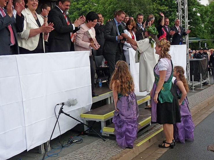 Gro&szlig;er Festumzug zum Th&uuml;ringentag