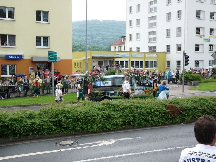 Gro&szlig;er Festumzug zum Th&uuml;ringentag