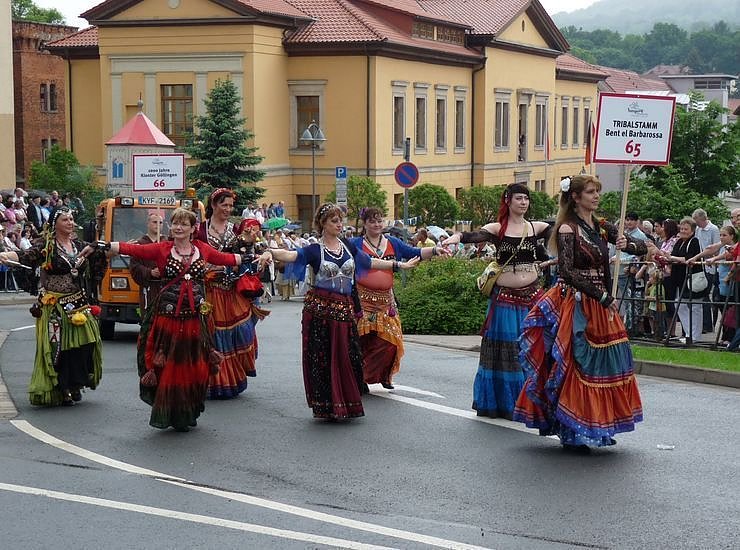 Gro&szlig;er Festumzug zum Th&uuml;ringentag