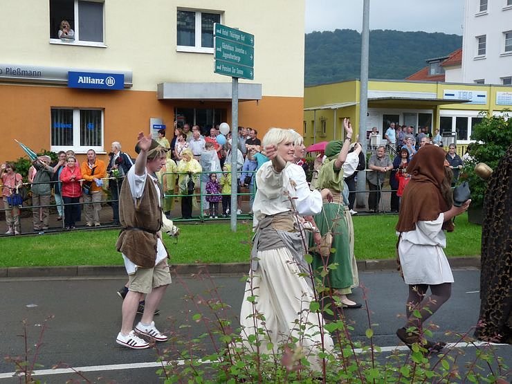 Gro&szlig;er Festumzug zum Th&uuml;ringentag (2)