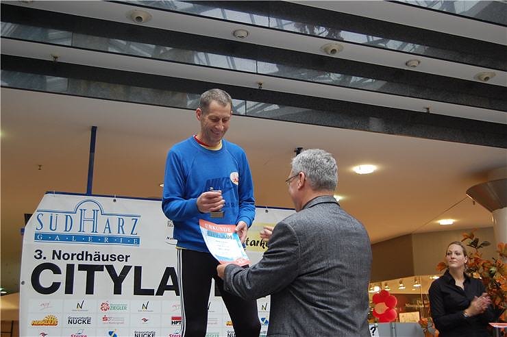 Siegerehrung Citylauf 2008
