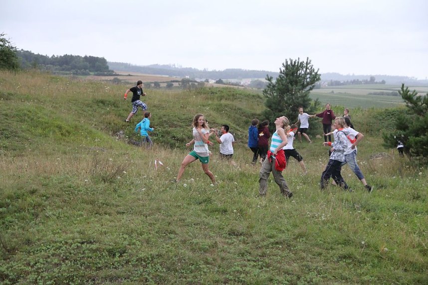 Beim Gel&auml;ndespiel