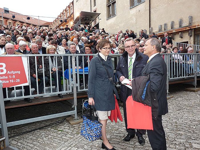 Schlossfestspiele eingel&auml;utet