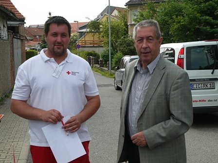 Junge Sanit&auml;ter im Wettstreit