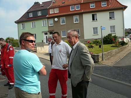 Junge Sanit&auml;ter im Wettstreit
