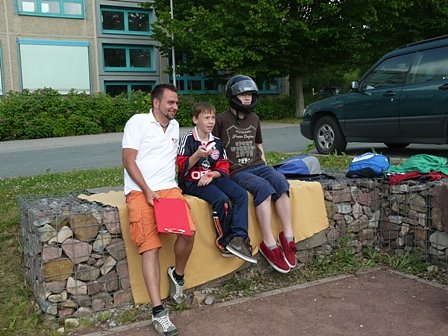 Junge Sanit&auml;ter im Wettstreit