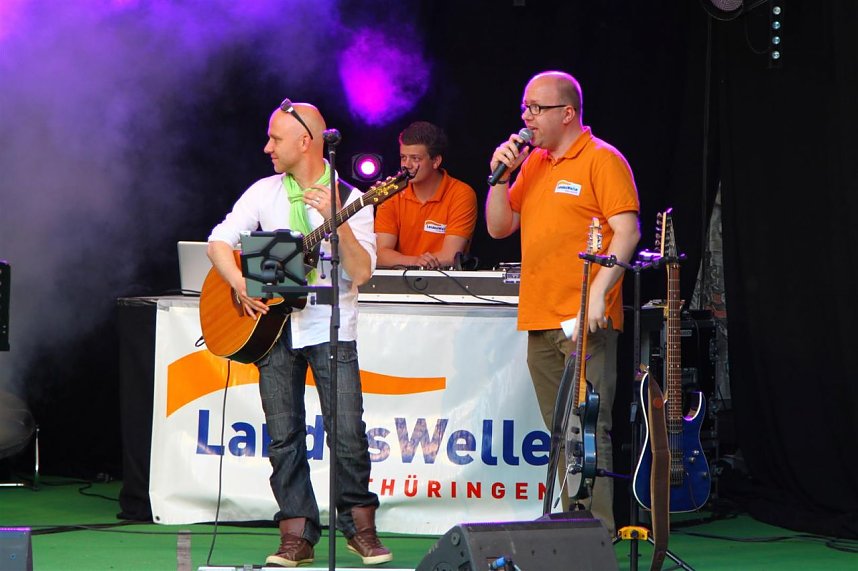 Auch am Samstag wurde gefeiert