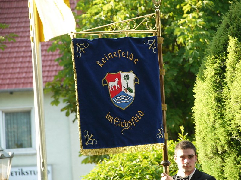 Ausgrabung und Beginn der Leinefelder Kirmes 2013