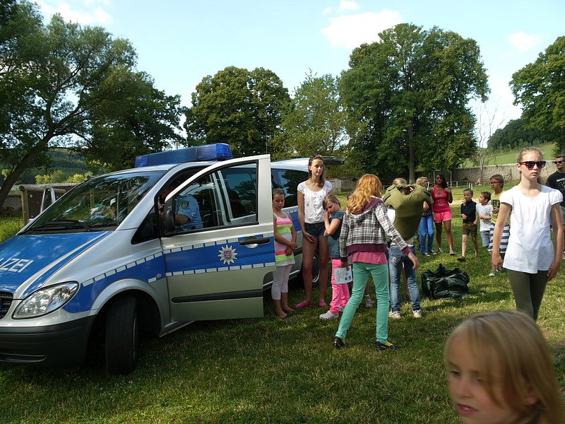 Polizeivorf&uuml;hrungen im Zeltlager der Johanniter