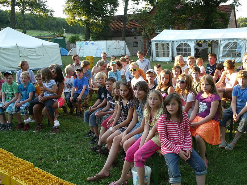 Abschlussabend des Zeltlagers der Johanniter