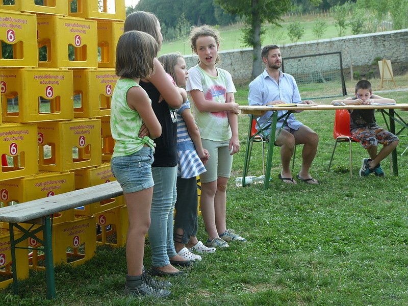 Abschlussabend des Zeltlagers der Johanniter