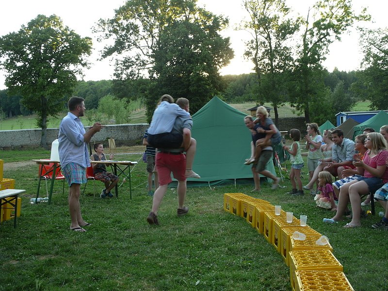 Abschlussabend des Zeltlagers der Johanniter