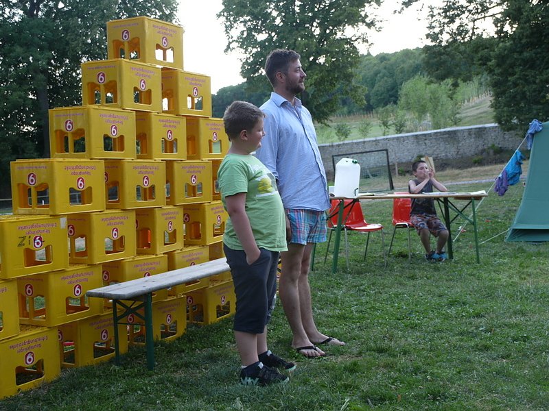 Abschlussabend des Zeltlagers der Johanniter