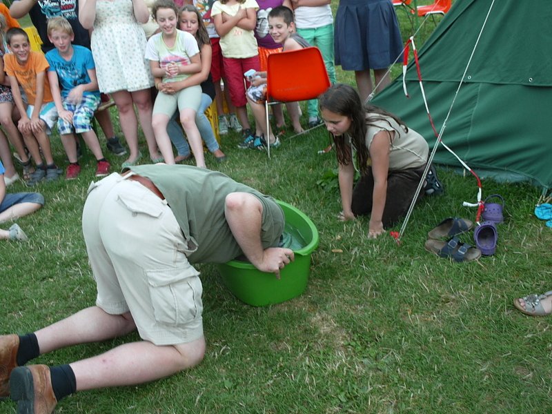 Abschlussabend des Zeltlagers der Johanniter