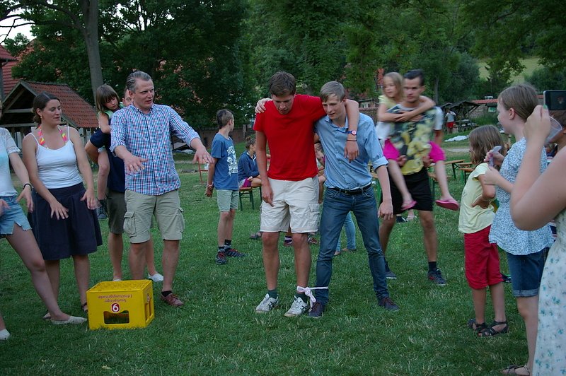 Abschlussabend des Zeltlagers der Johanniter