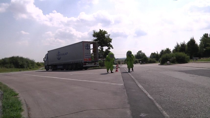 Giftige Substanz ausgetreten