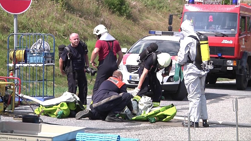 Giftige Substanz ausgetreten