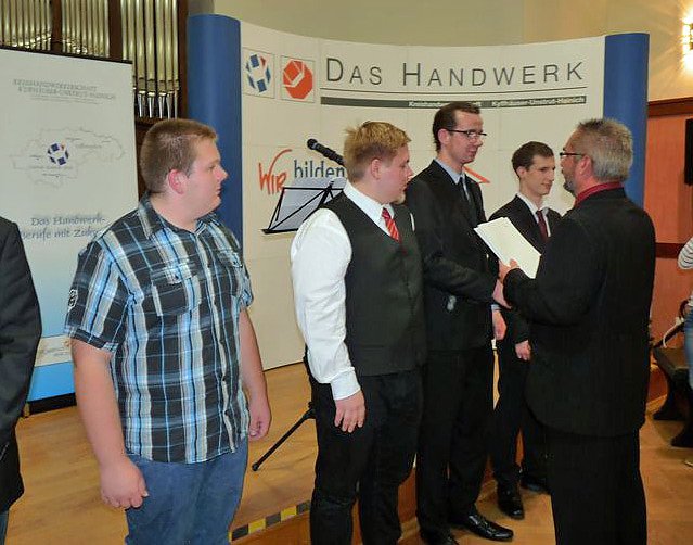 Feierliche Freisprechung