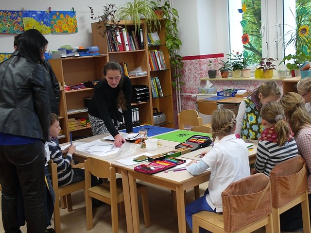 Tag der offenen T&uuml;r in der Montessorischule Beuren