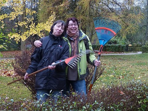 Saubermachen im B&auml;renpark