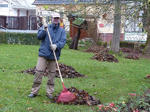 Saubermachen im B&auml;renpark